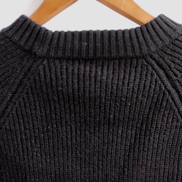 Aritzia WILFRED Sardou Scallop Hem Crop Sweater‎ - Picture 9 of 12
